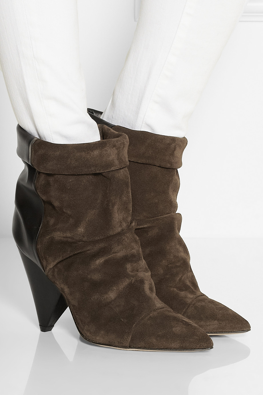 isabel marant suede boots