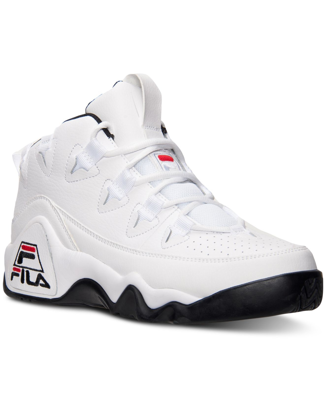 Fila Leather Men�s The 95 Basketball Sneakers From Finish
