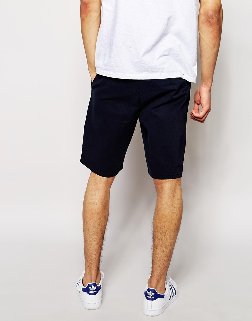 Lyle and scott chino shorts navy Clearance