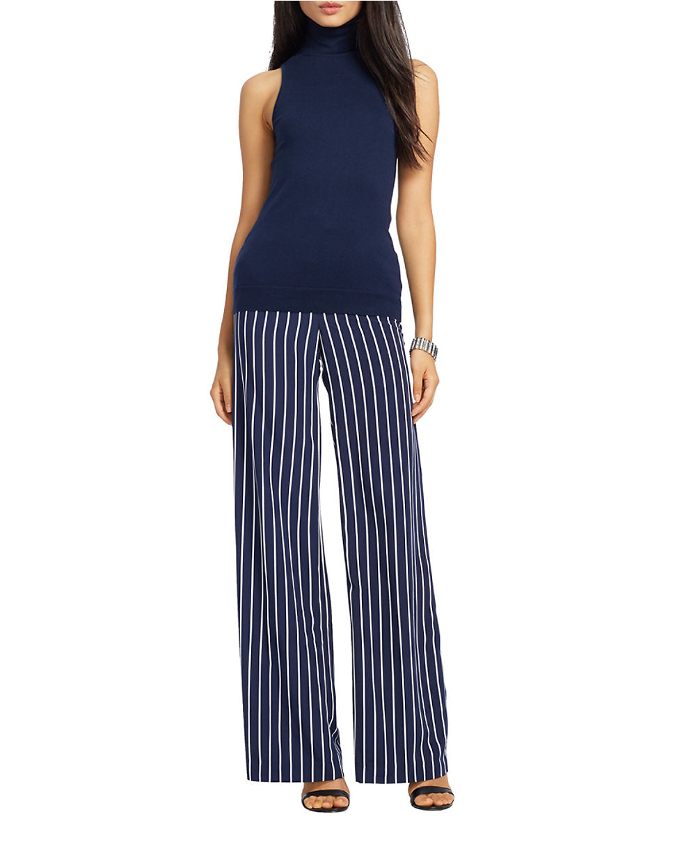 Ralph Lauren Blue And White Striped Pants Dr E Horn GmbH Dr E 