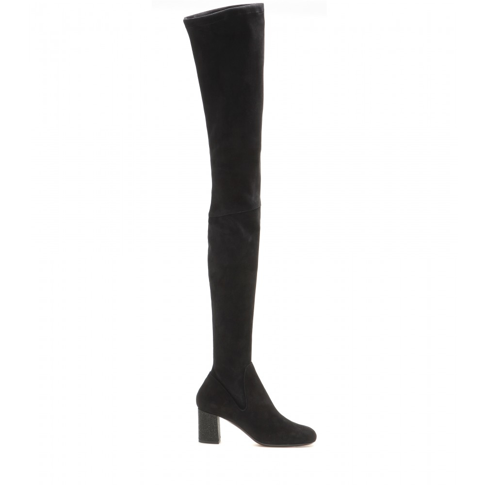 calvin klein knee boots