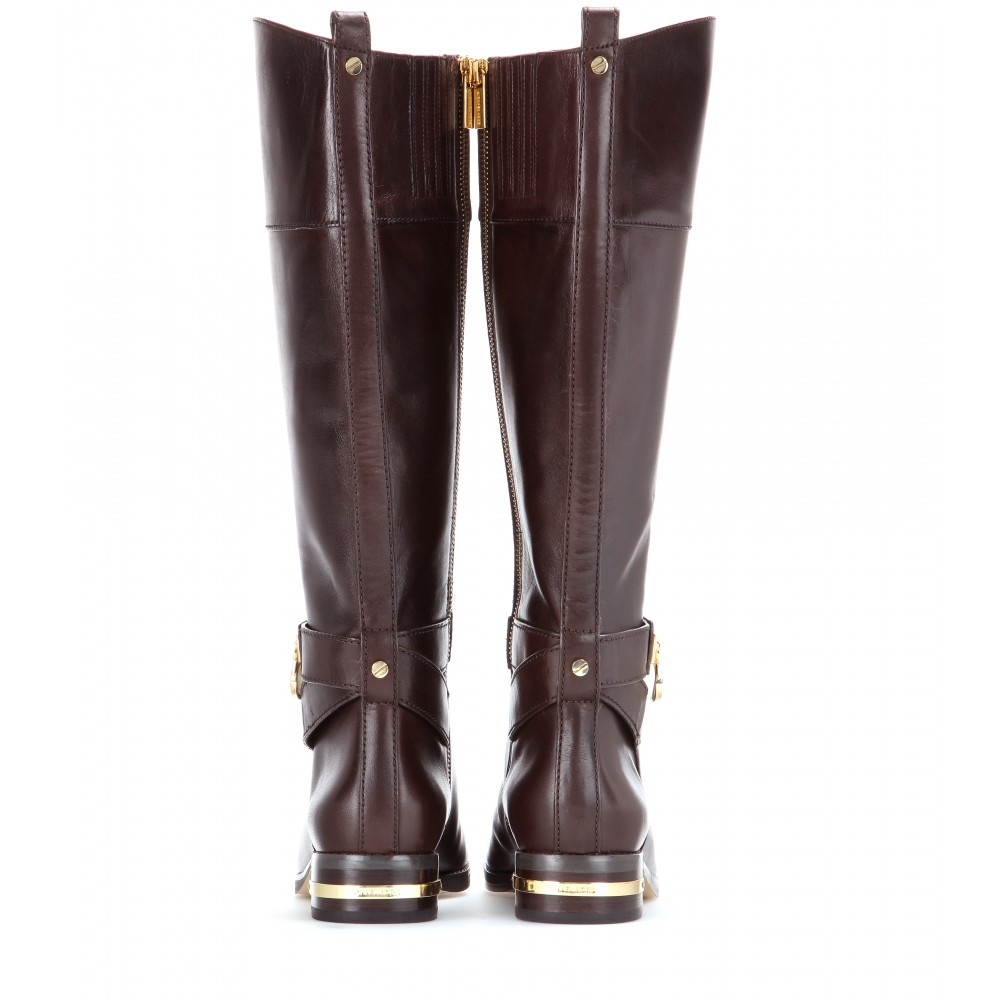 michael kors aileen leather boot
