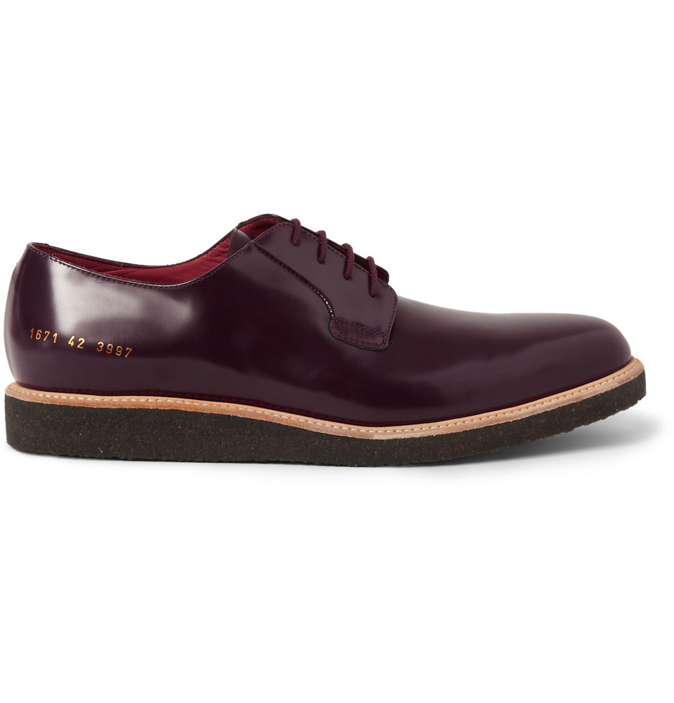 common projects leather derby