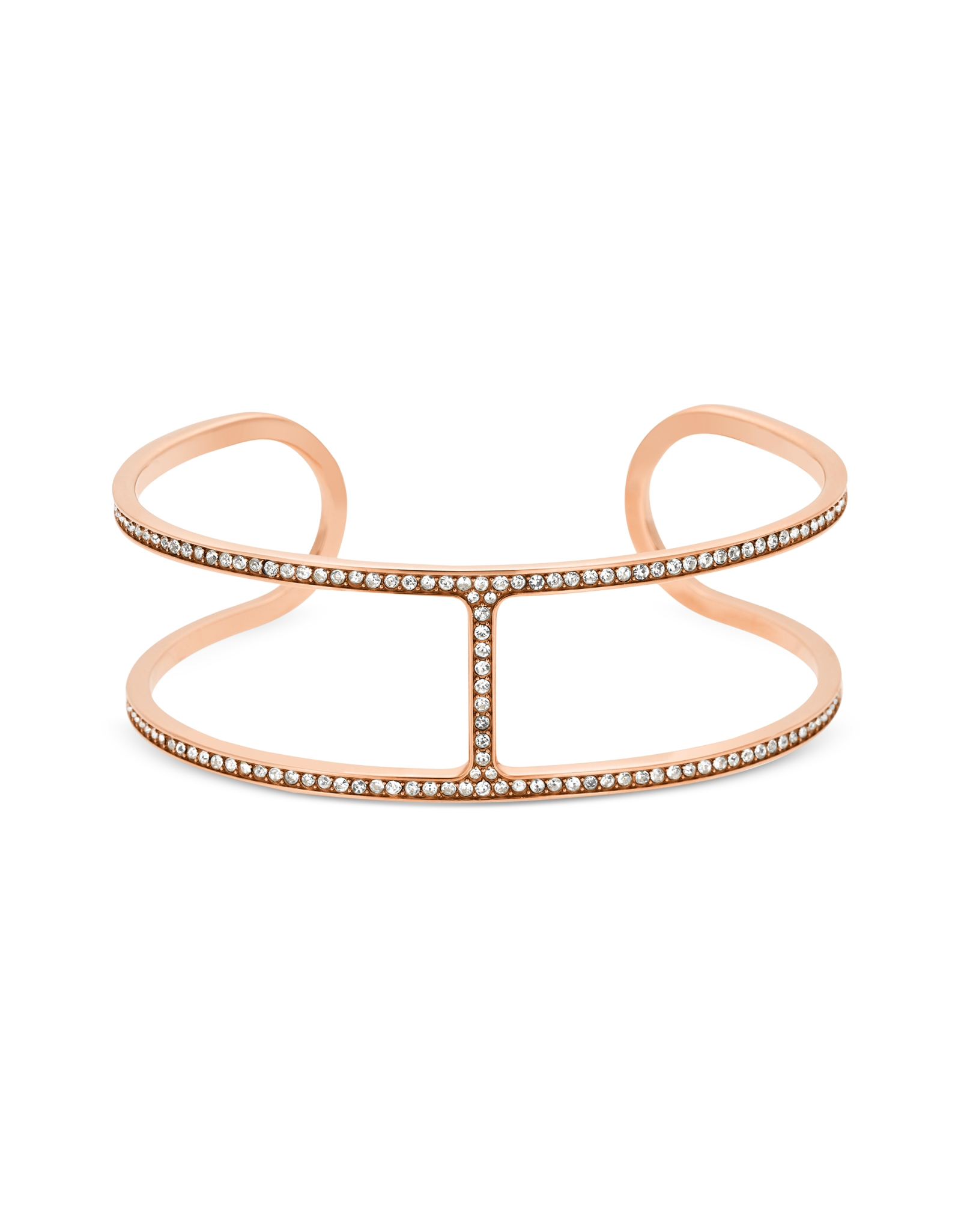michael kors rose gold cuff bracelet