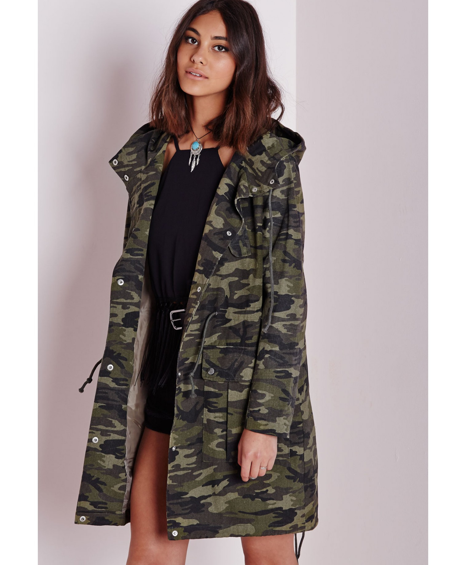 missguided camo jacket