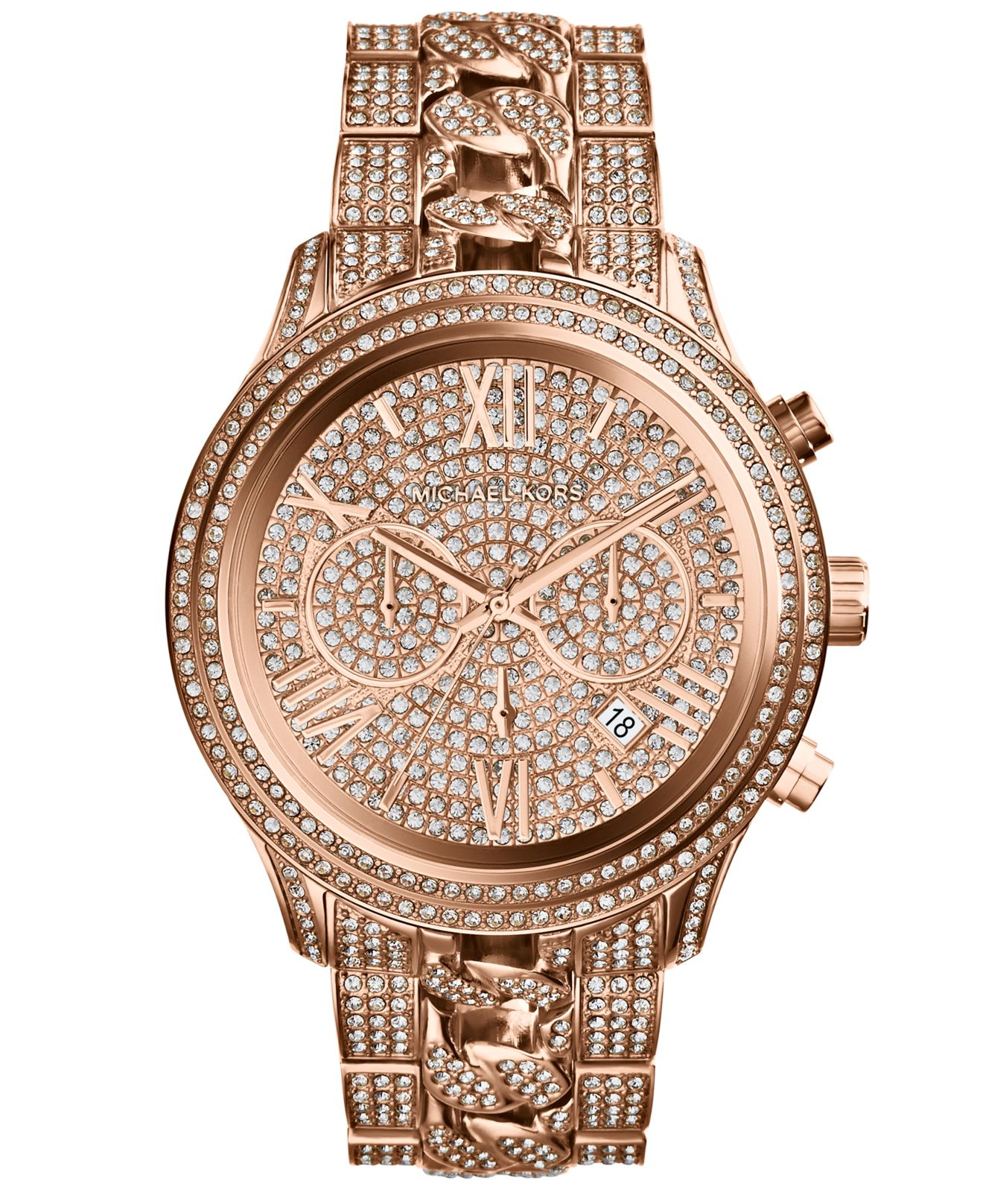 wren pave michael kors watch