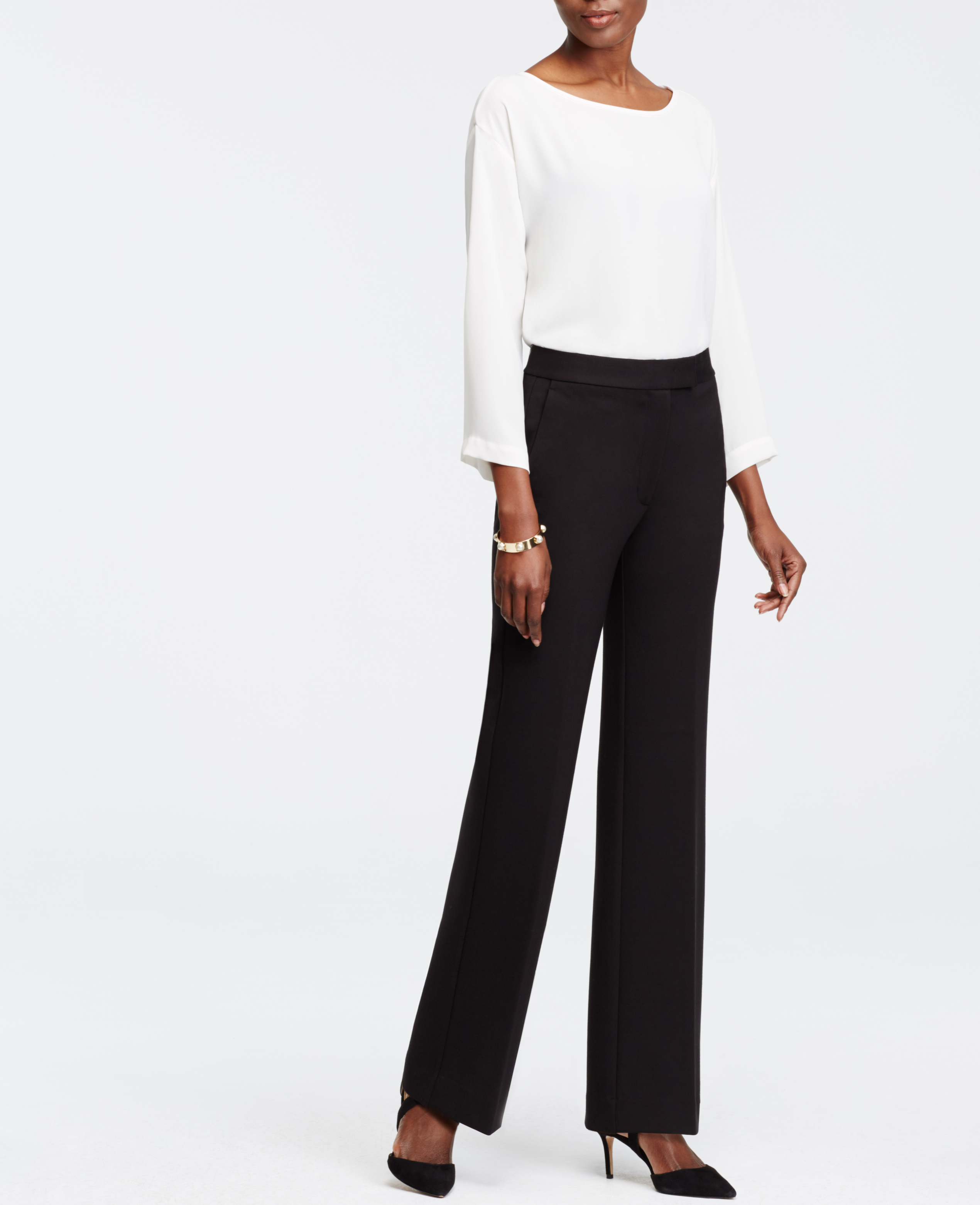 ann taylor flare pants