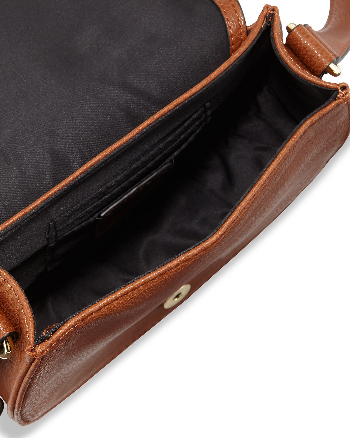 Lyst - Neiman Marcus Saddle Crossbody Bag in Brown