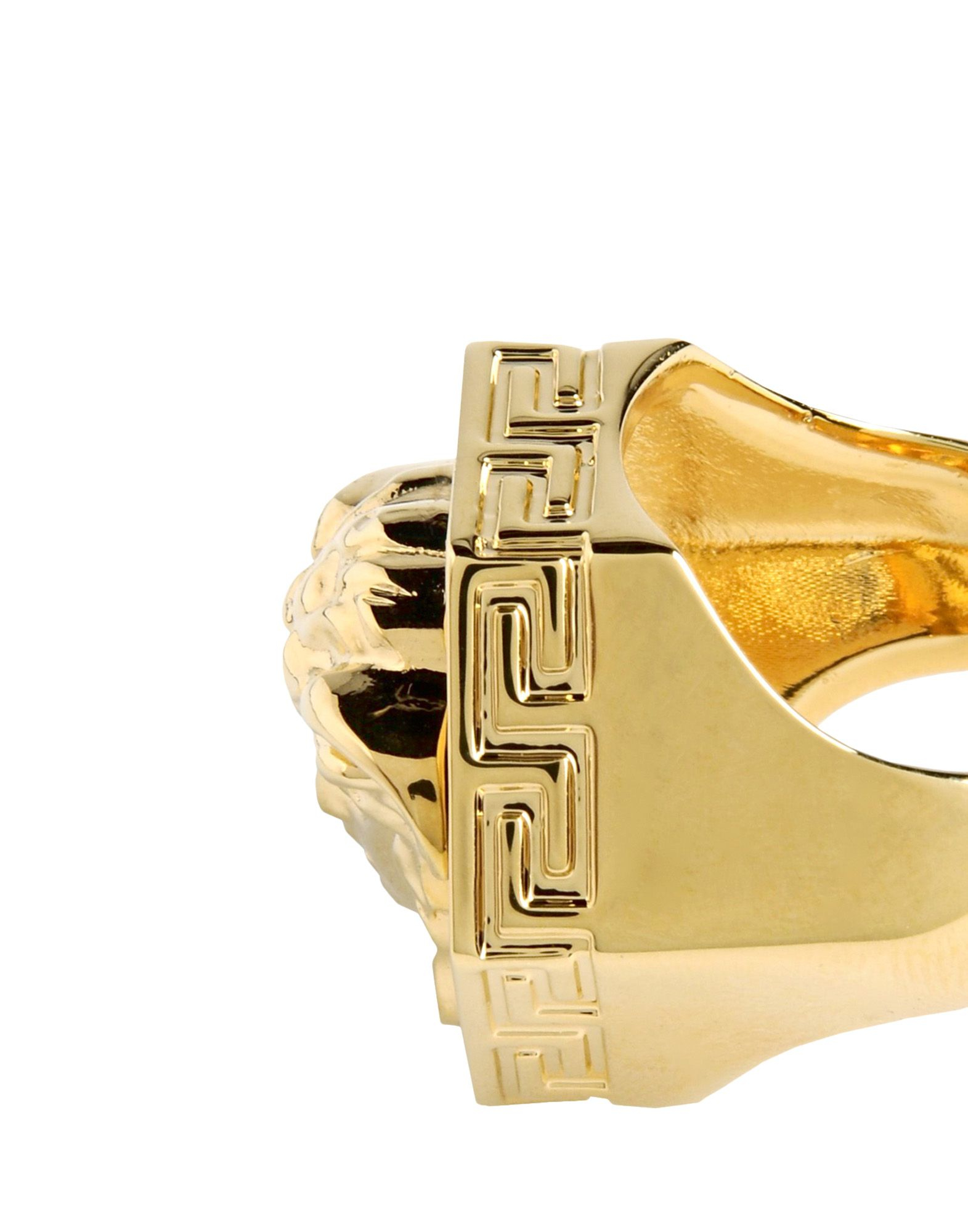 versace gold ring men's