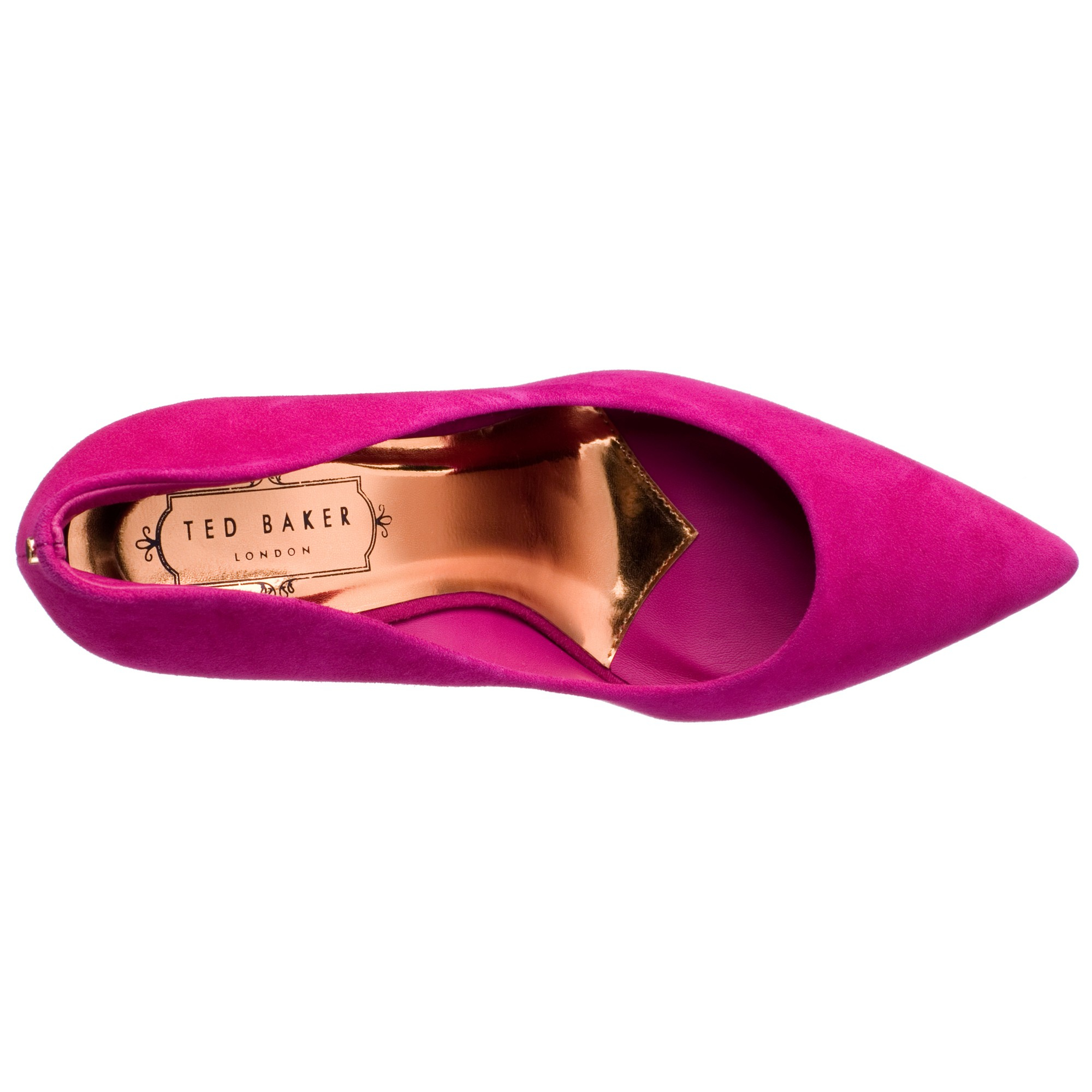 ted baker pink suede shoes