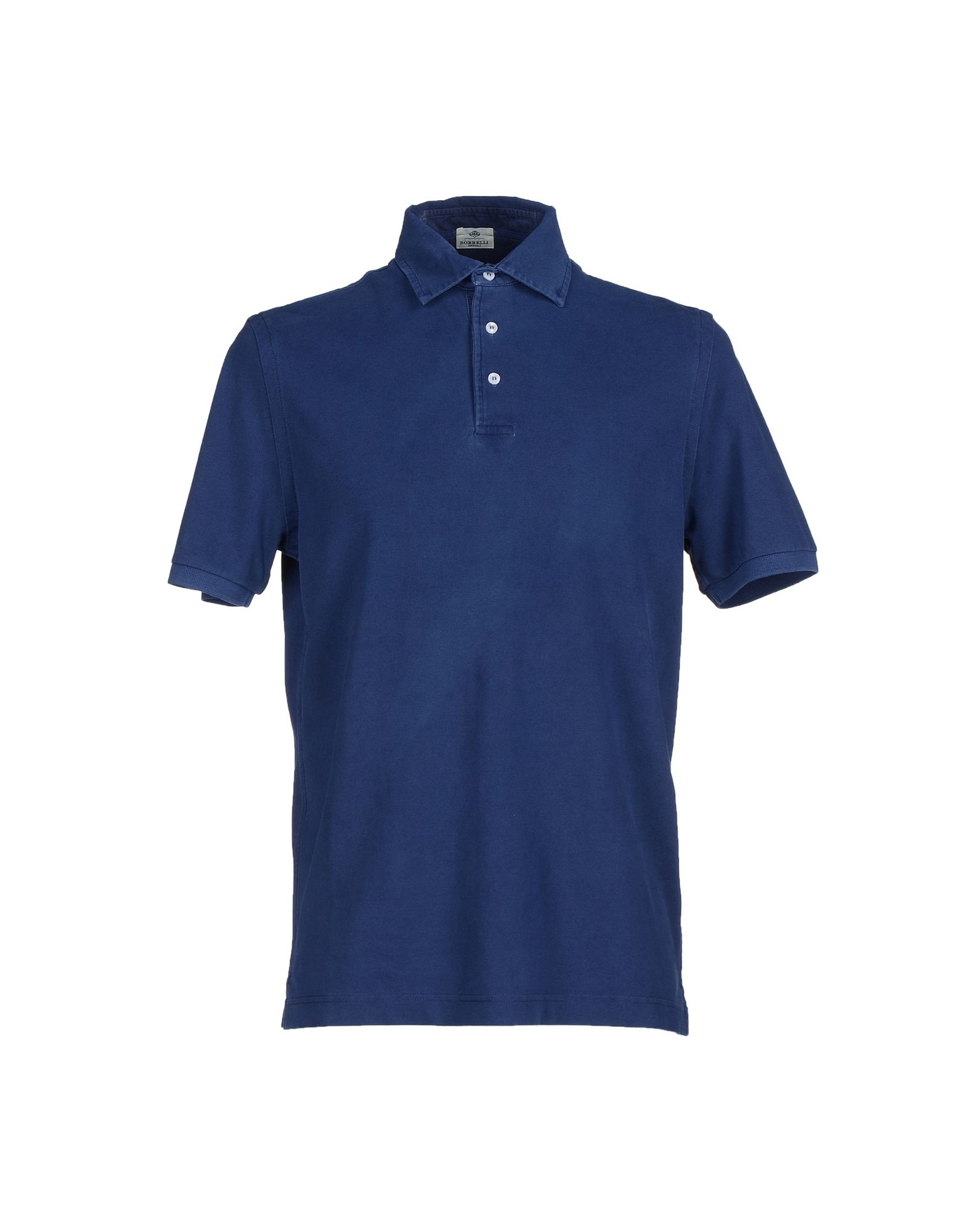 Luigi borrelli napoli Polo Shirt in Blue for Men (Dark blue) | Lyst