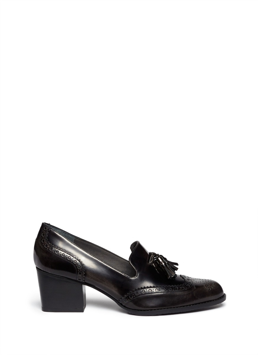 tassel wingtip loafers