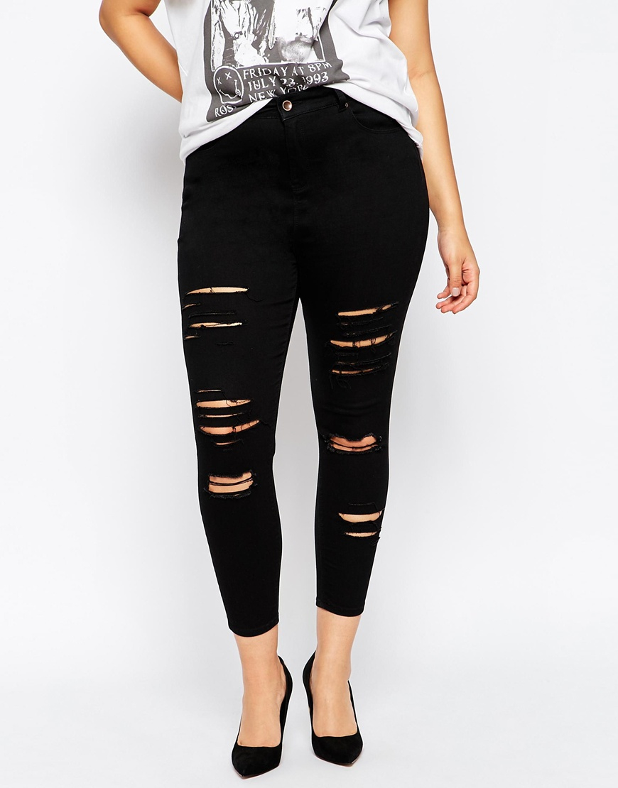 Black skinny ankle grazer jeans The season's latest edit for cropped jeans will not disappoint you! The stylish ankle grazers are a statement by itself. Next day delivery & free returns available.