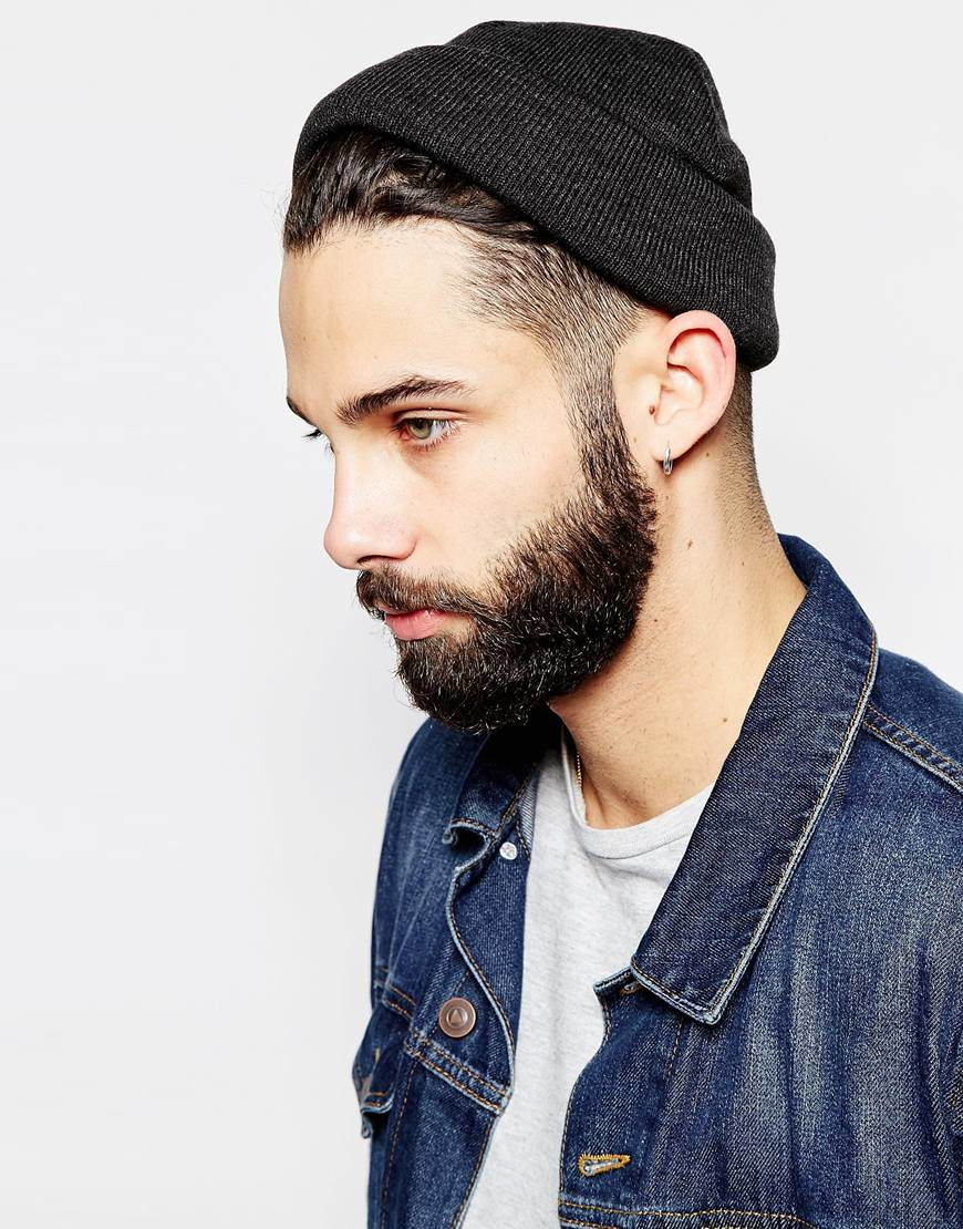 topman fisherman beanie