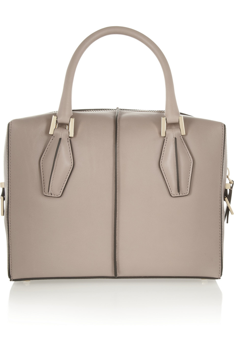 Tod's Dcube Bauletto Medium Leather Tote in Gray - Lyst
