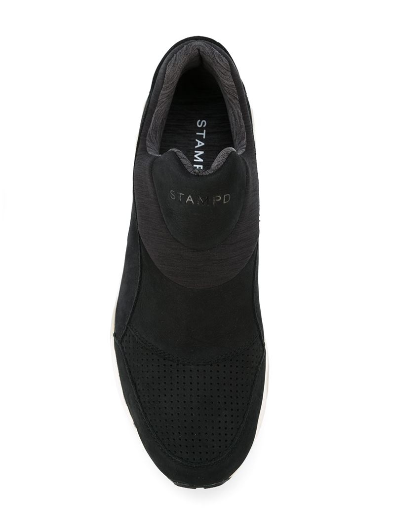 PUMA Laceless Trainers in Black for Men - Lyst