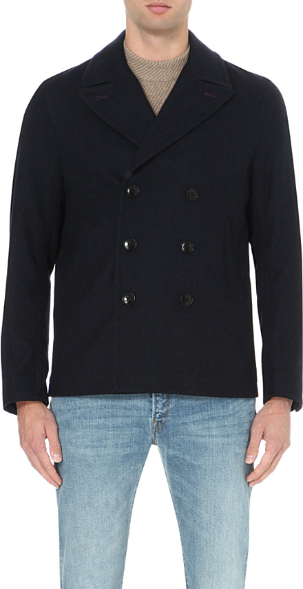 paul smith peacoat navy