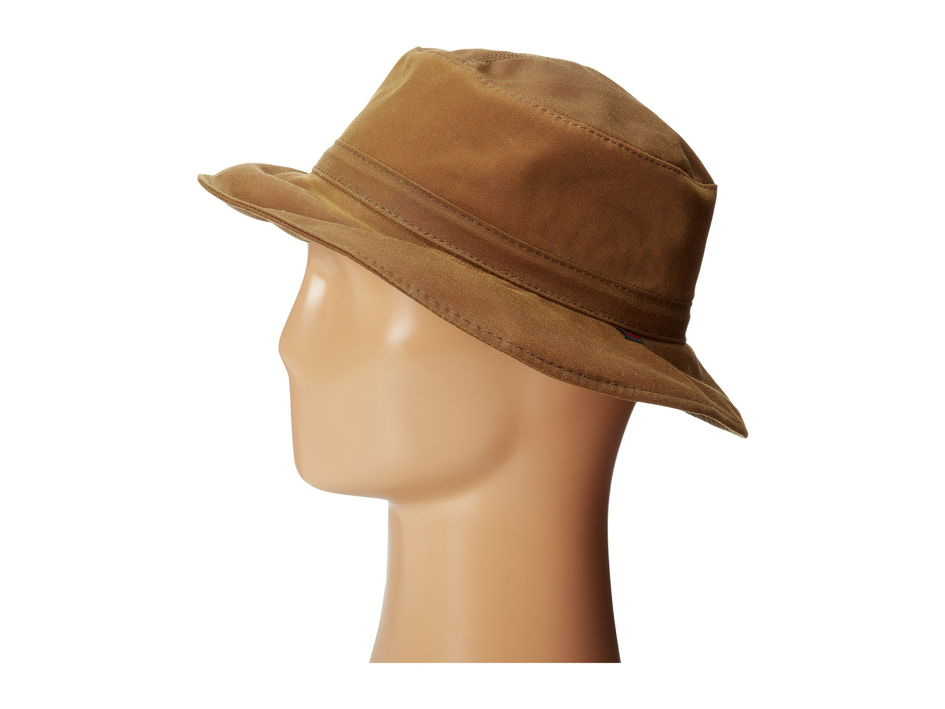 waxed cotton bucket hat