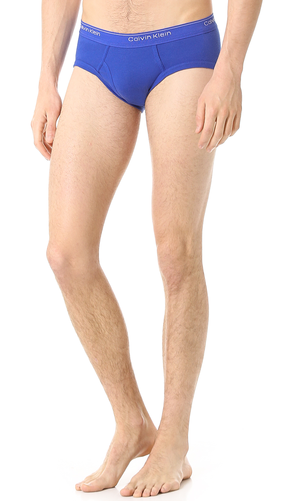 Calvin Klein 3 Pack Low Rise Briefs for Men Lyst