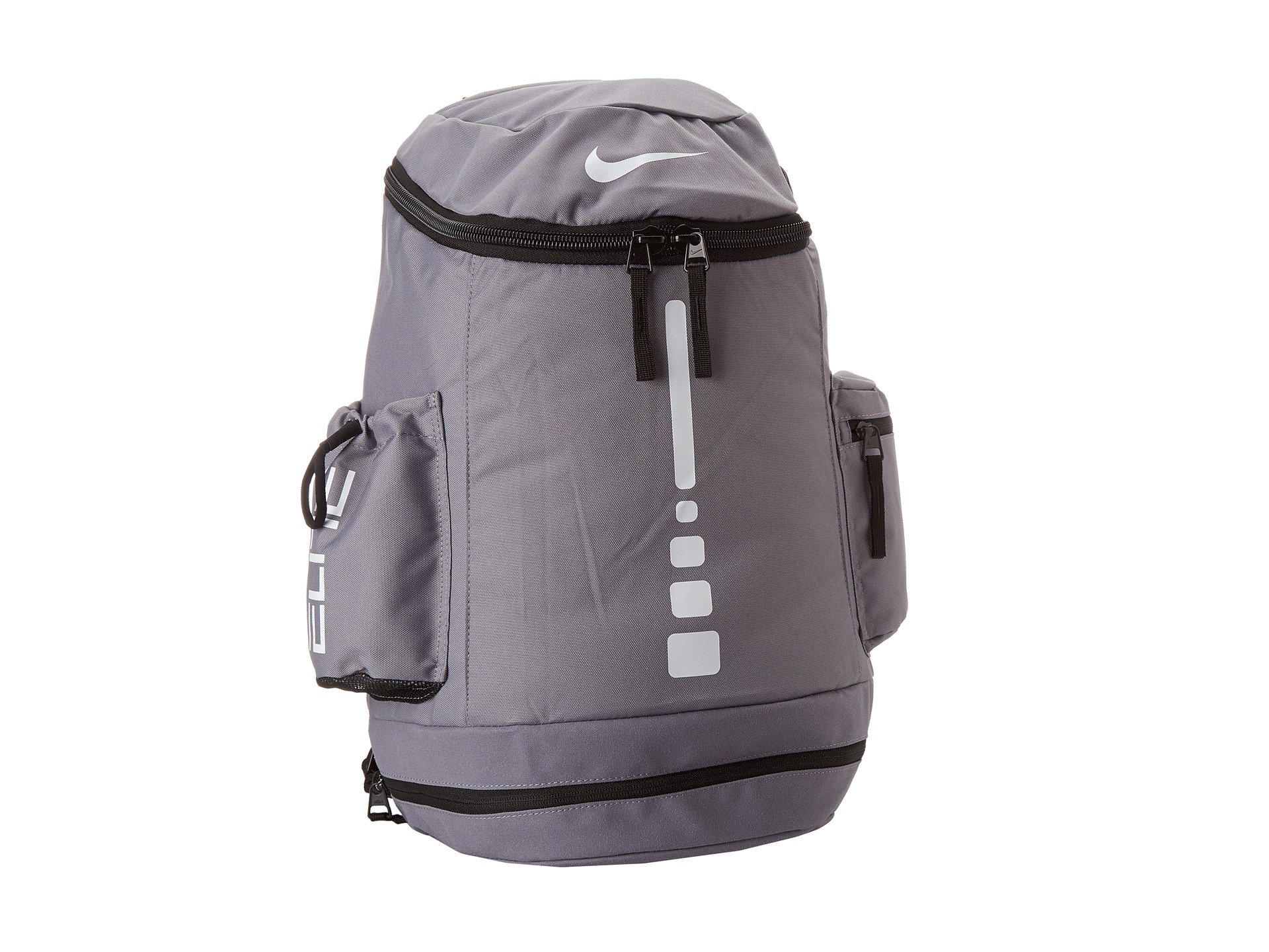 nike elite gray backpack