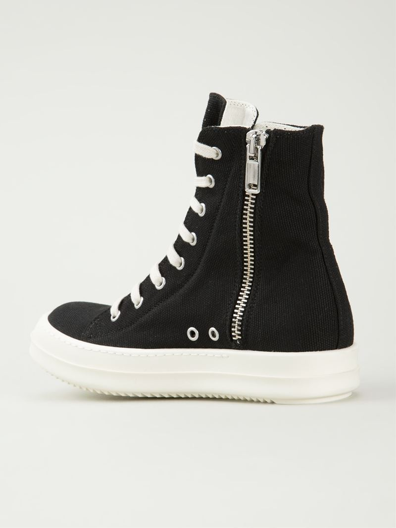 Rick Owens DRKSHDW High Top Lace Up 