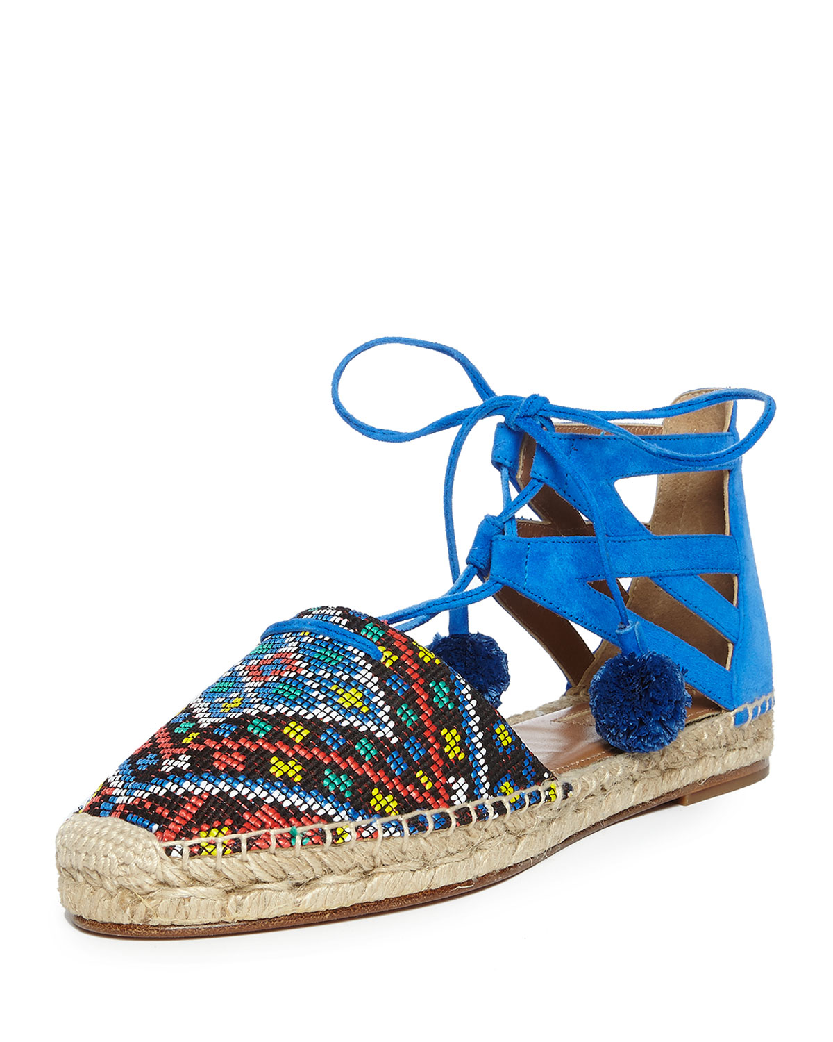 pom pom espadrilles