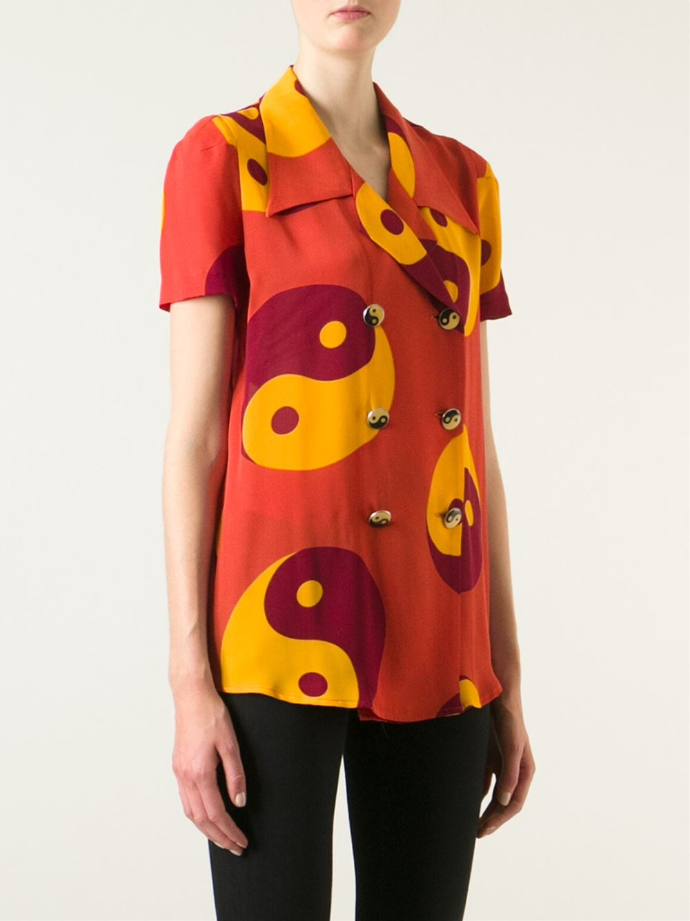 Moschino Yin Yang Shirt | Lyst