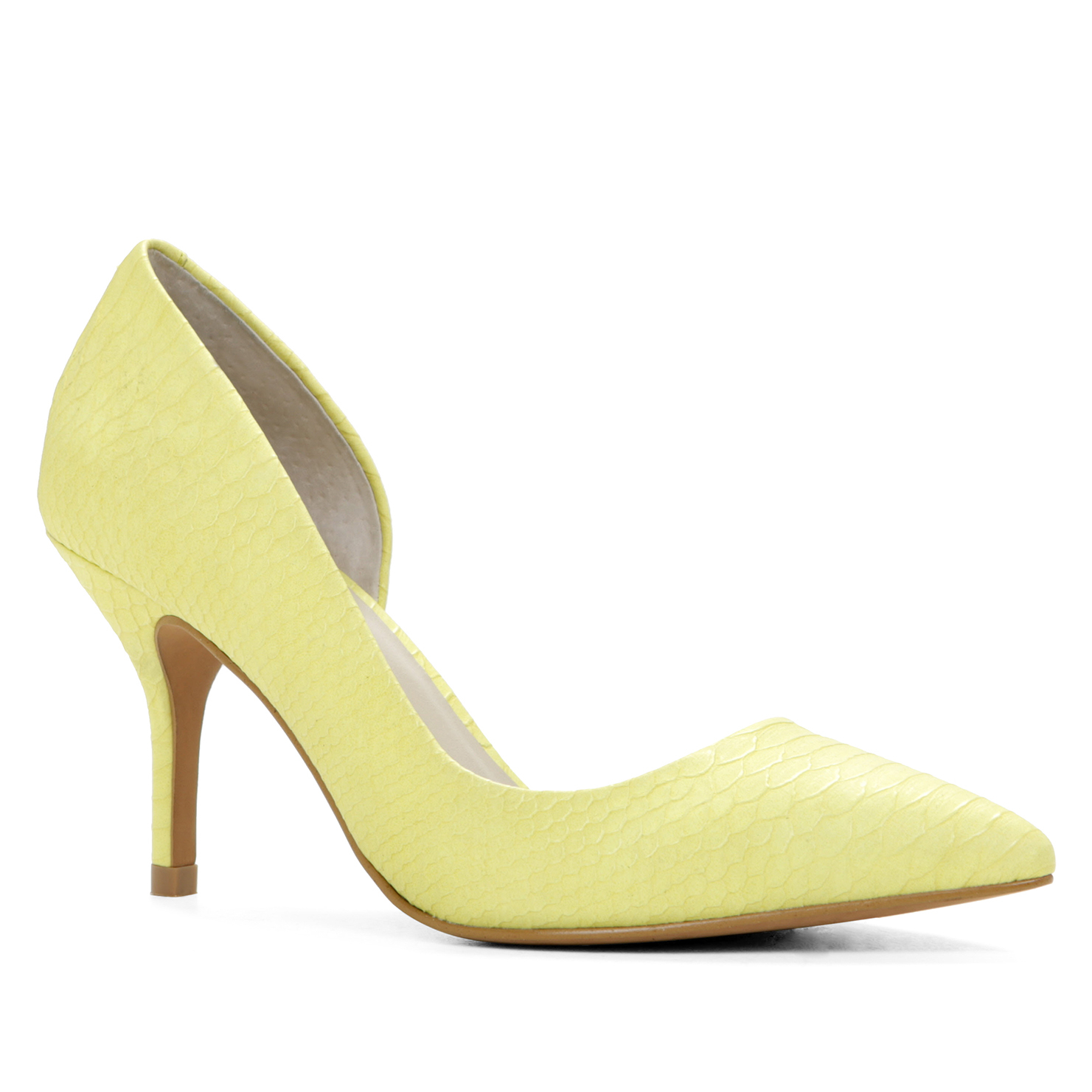 aldo yellow shoes