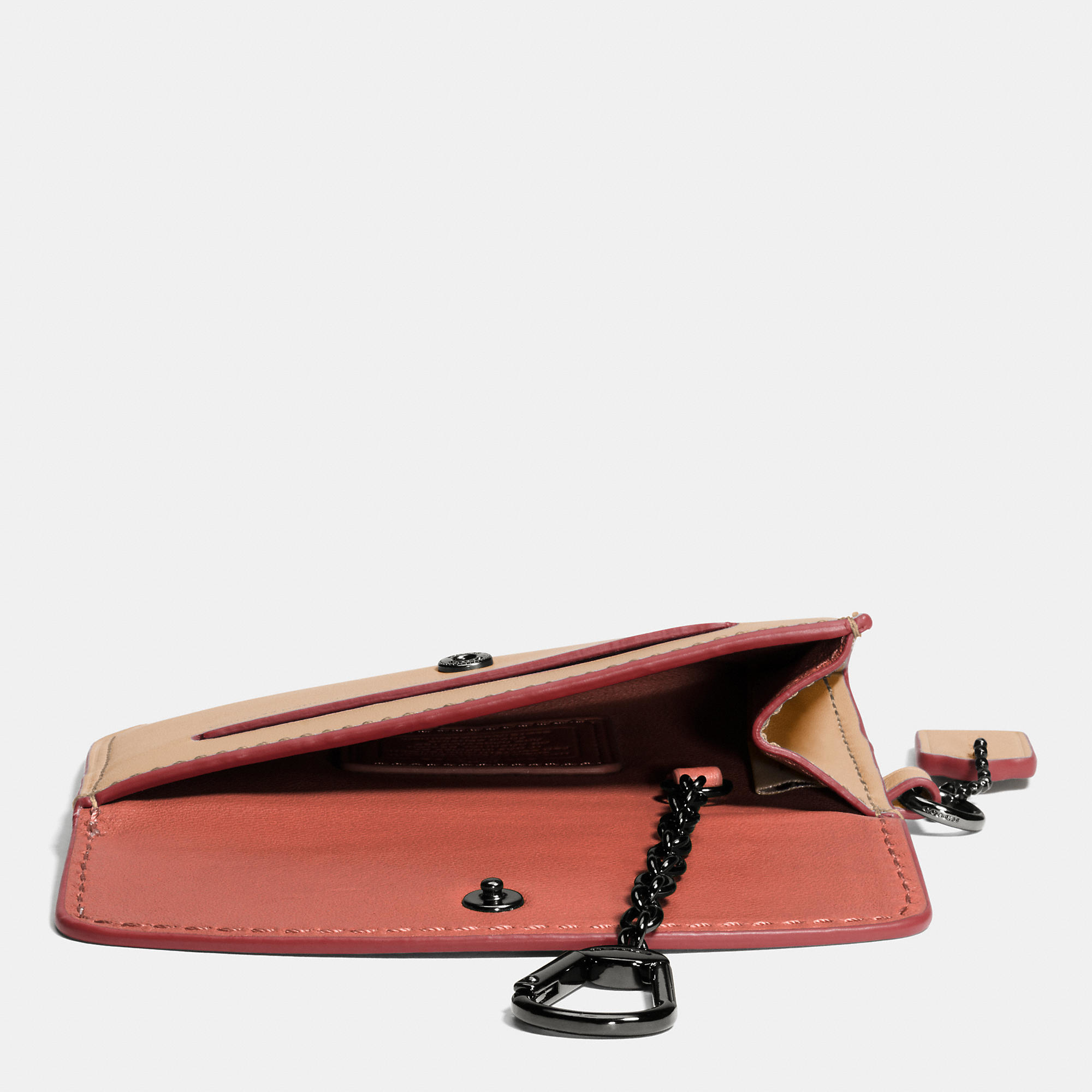 coach envelope key pouch