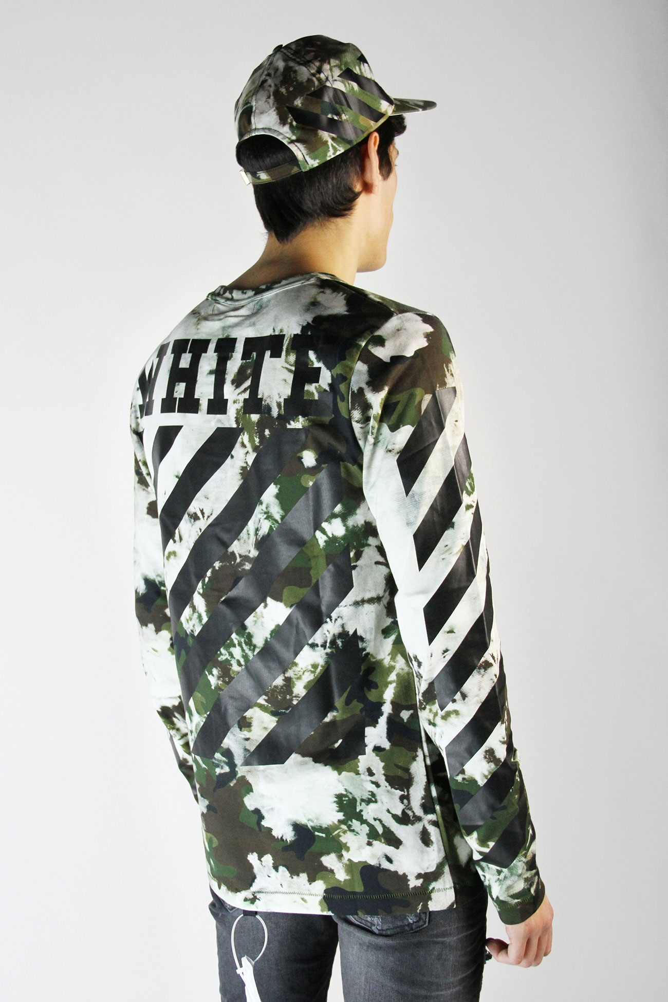 Online used off white camo long sleeve t shirt online