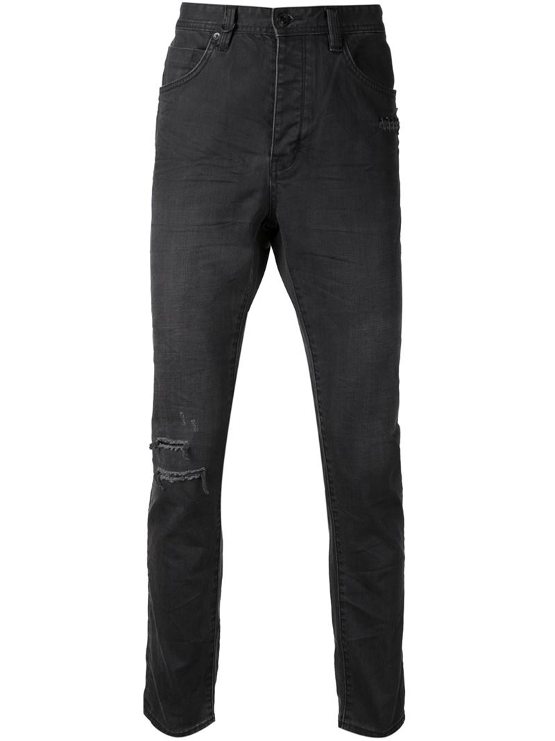 Neuw Denim 'ray' Tapered Jeans in Black 
