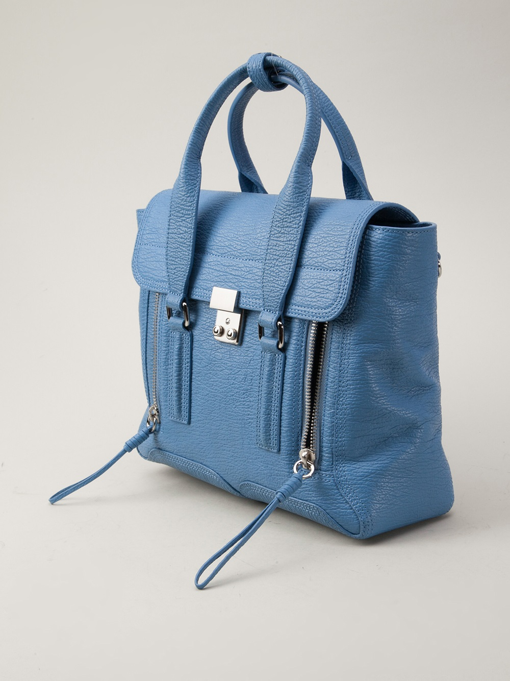 3.1 Phillip Lim Medium 'pashli' Satchel in Blue | Lyst