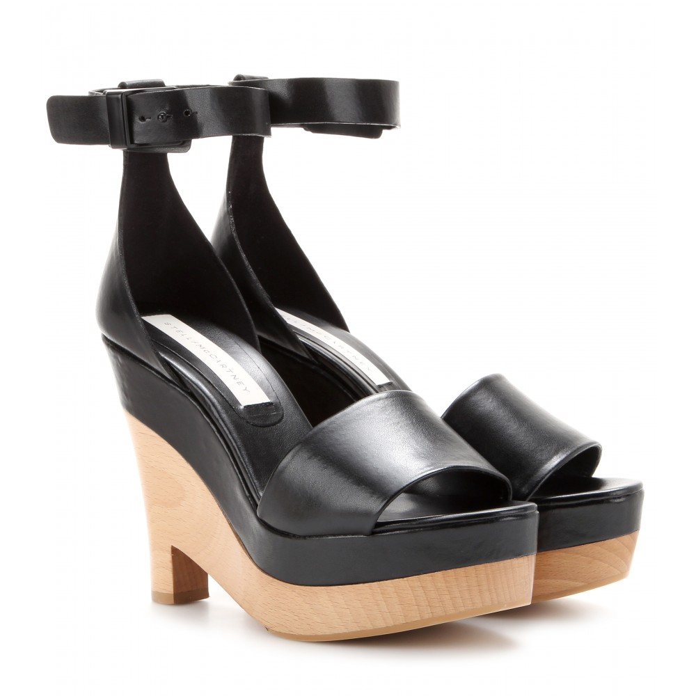 stella mccartney wedge sandals