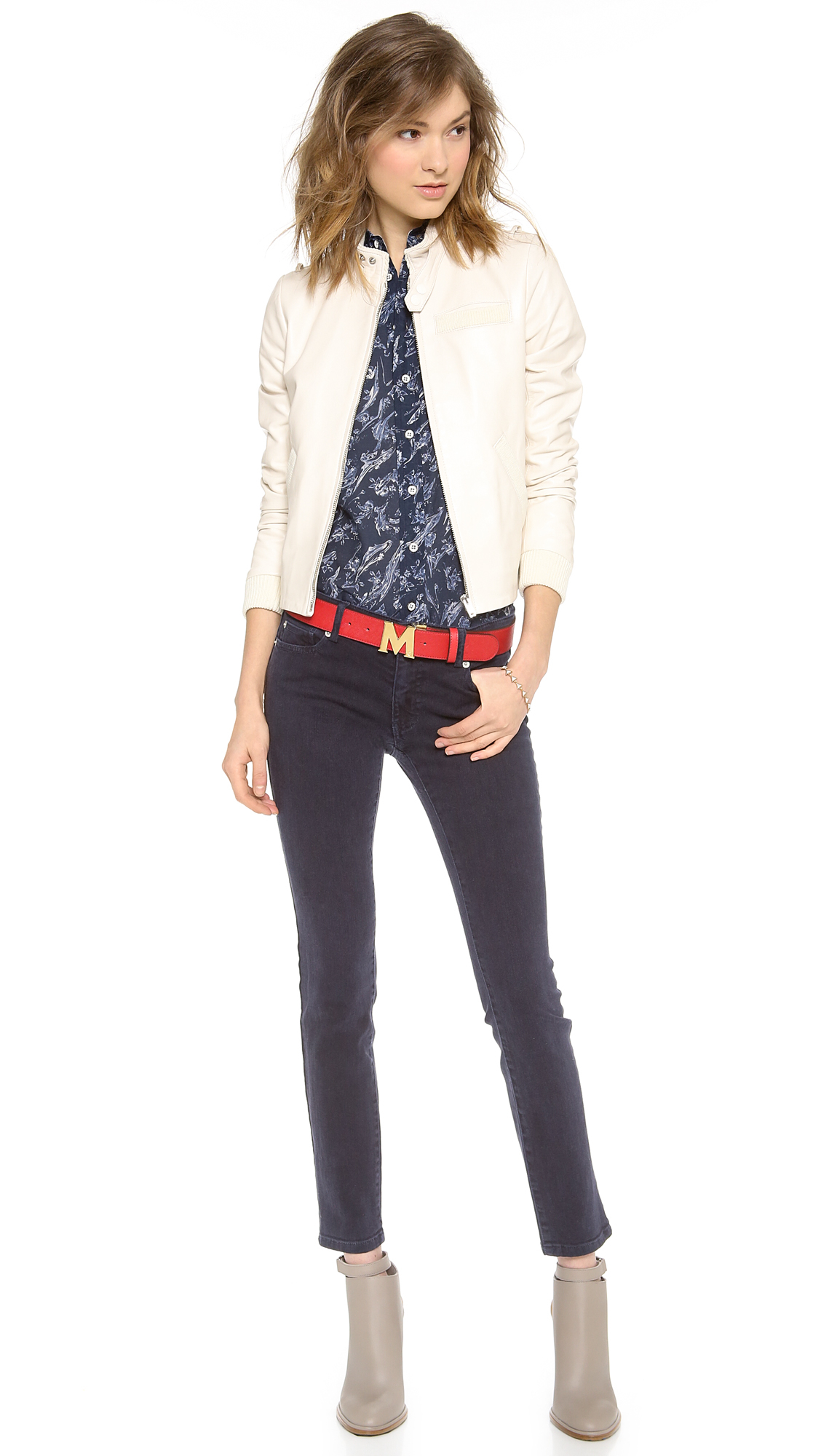 Mcm clearance belt womens
