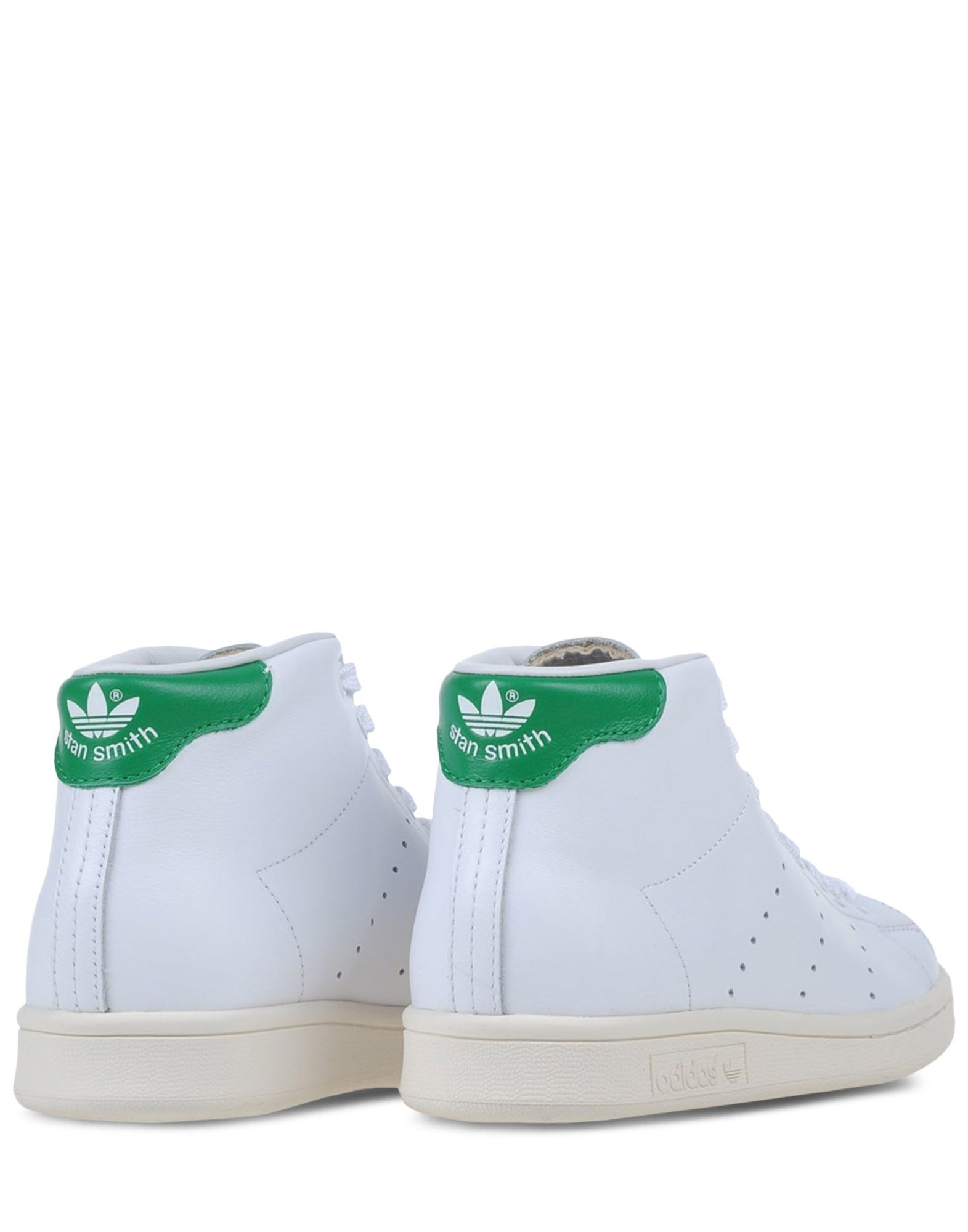 adidas Originals Leather Hightop Sneakers in White Lyst