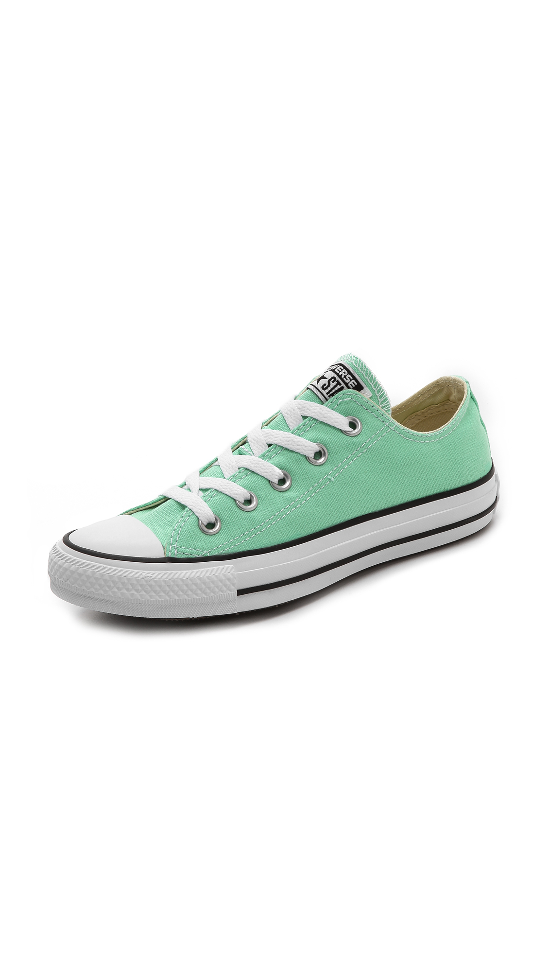Converse Low Top Ox Sneakers Peppermint in Green Lyst