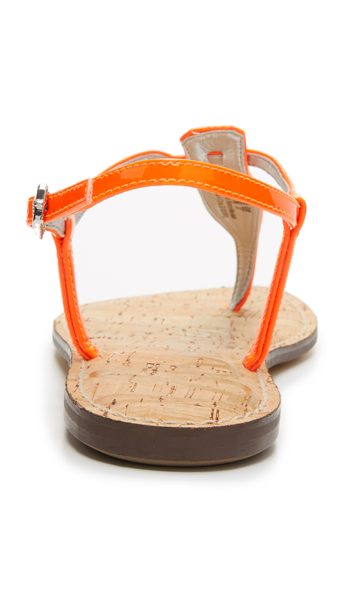 sam edelman orange sandals
