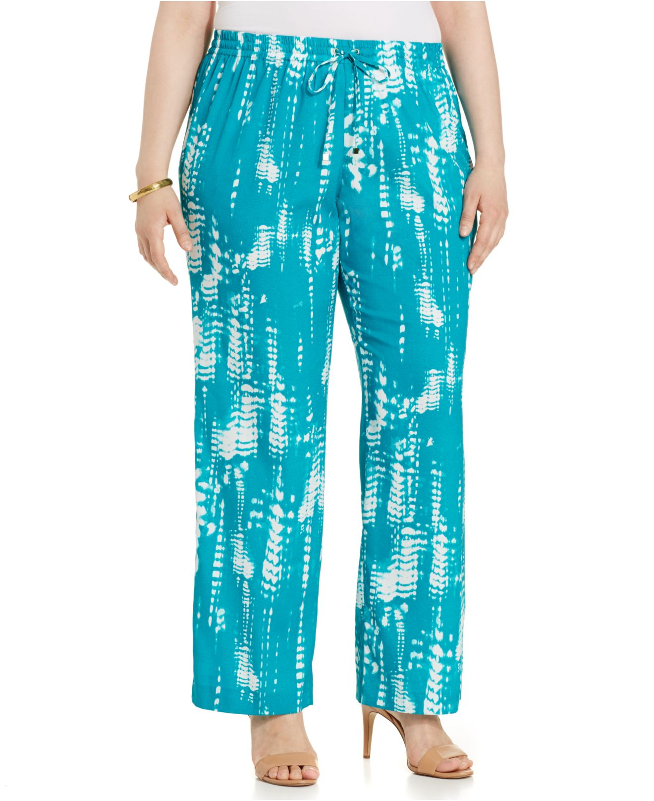 soft printed pants