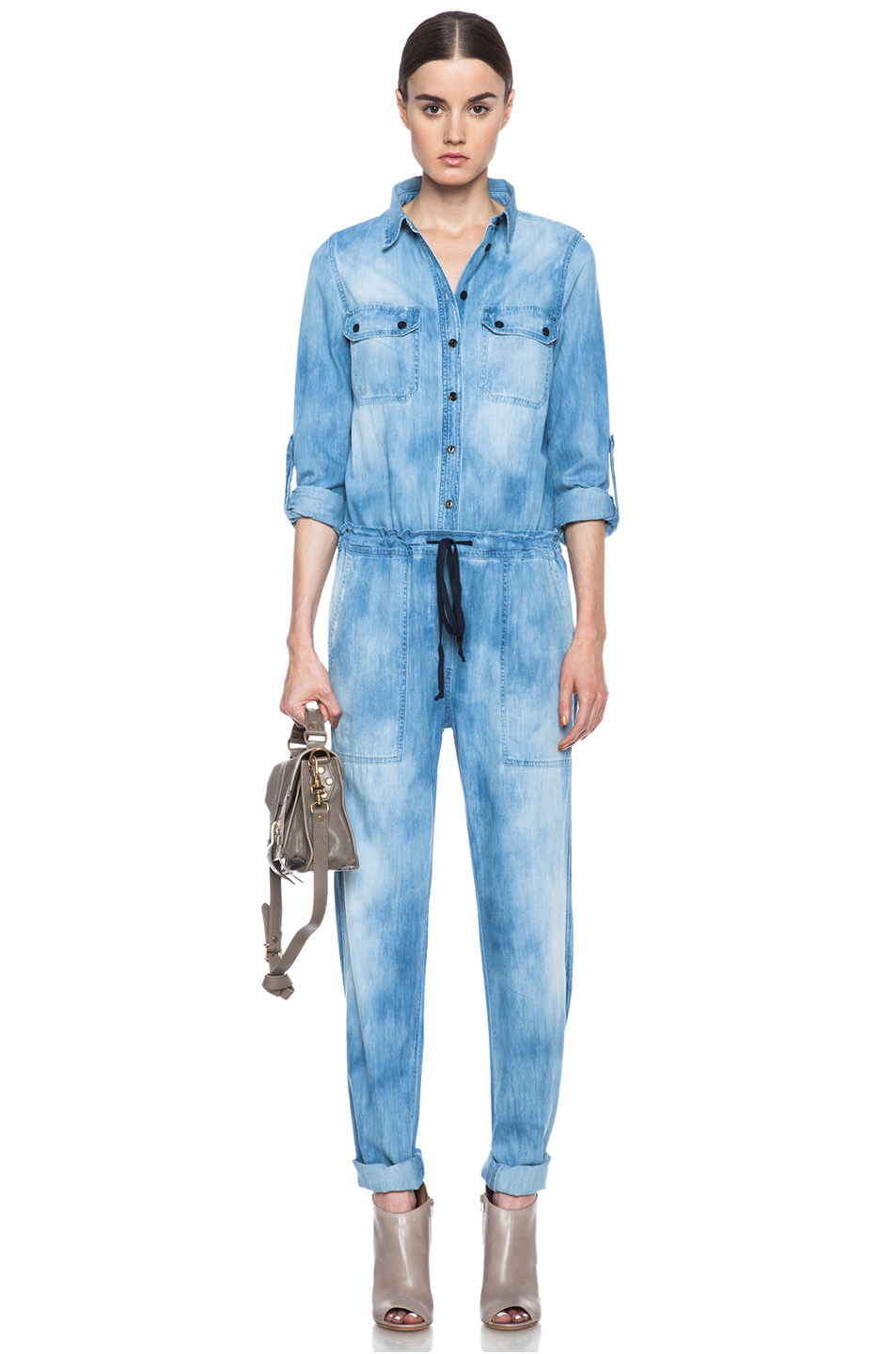 oasis denim jumpsuit