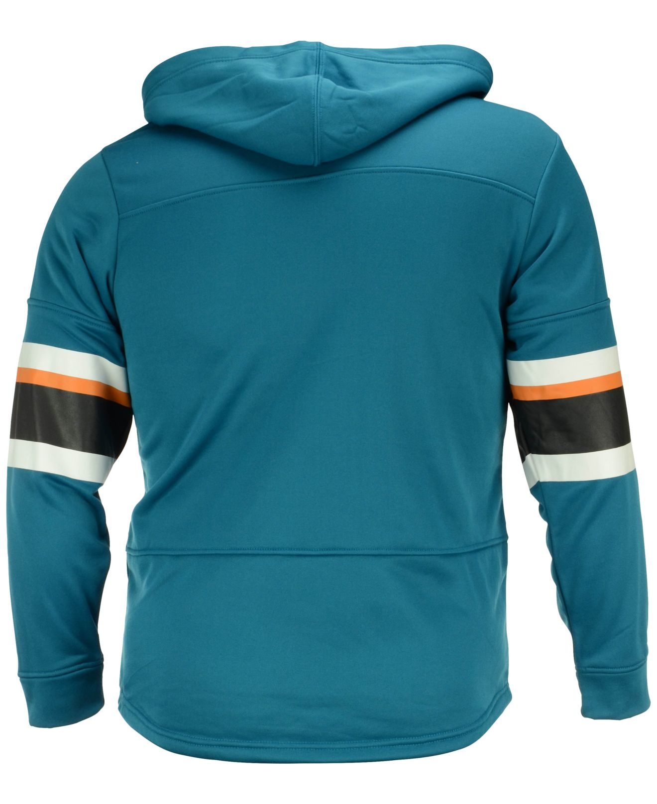 Download Reebok Men's San Jose Sharks Jersey Hoodie in Blue for Men ...