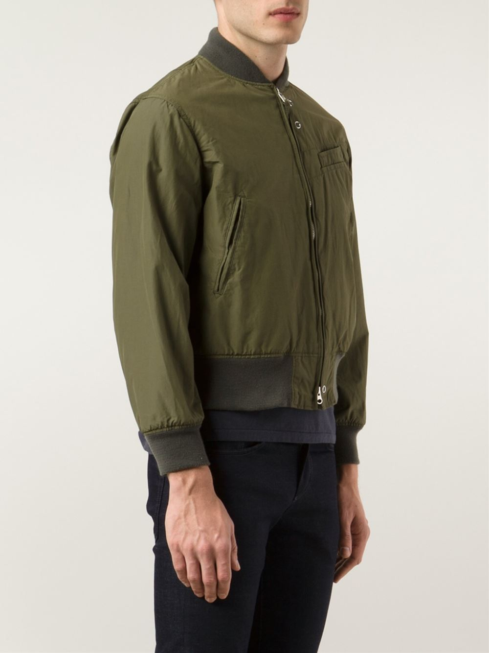 engineered garments bomber jacket