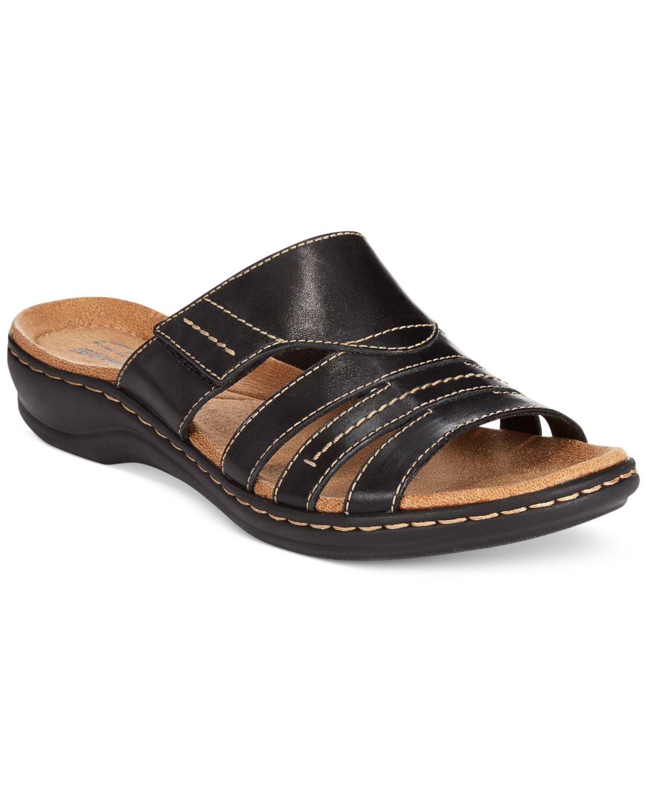 Clarks Collection Women's Leisa Grove Flat Sandals (only ...