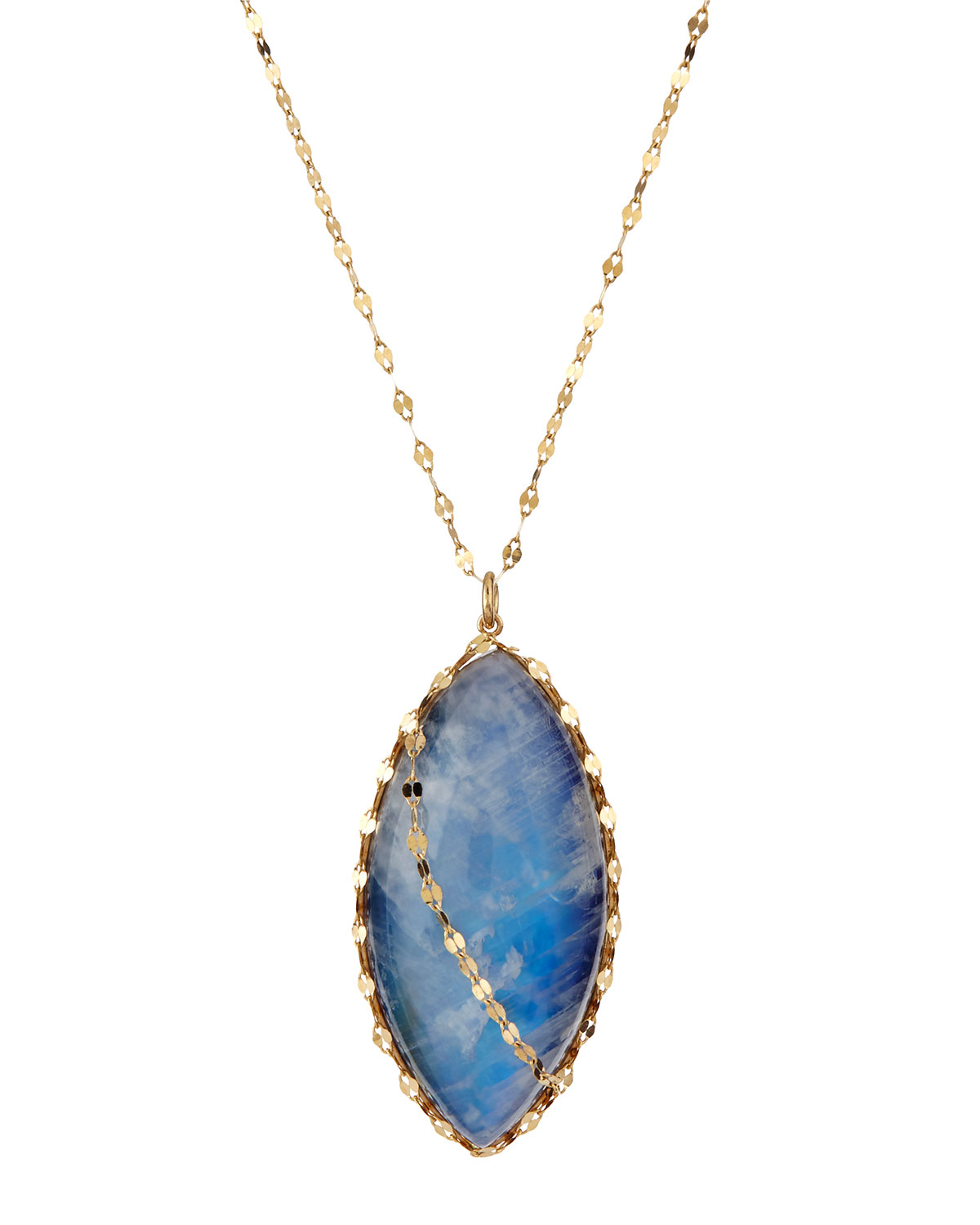 Lyst - Lana Jewelry Large Mesmerize Pendant Necklace in Blue