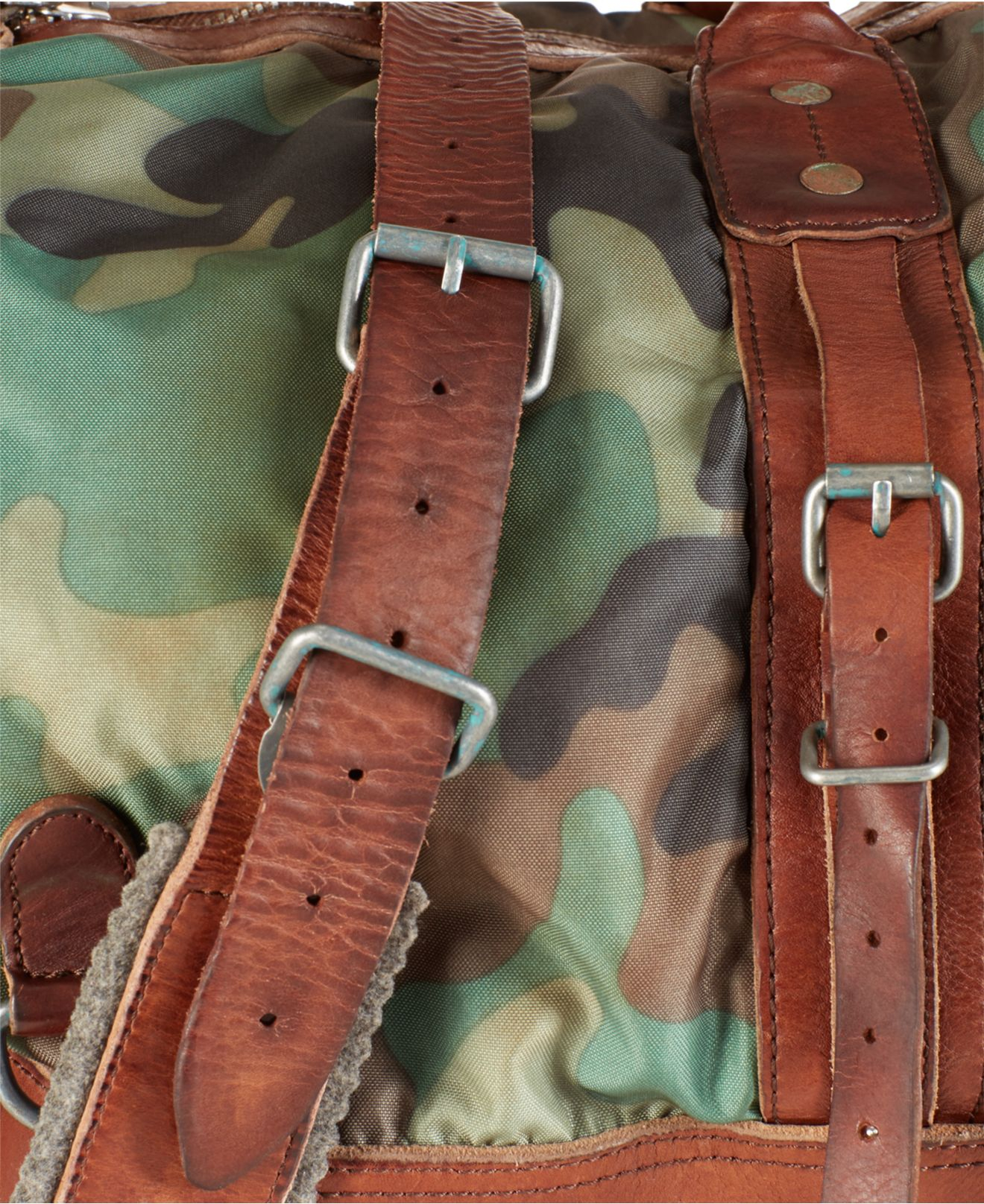 ralph lauren camo duffle