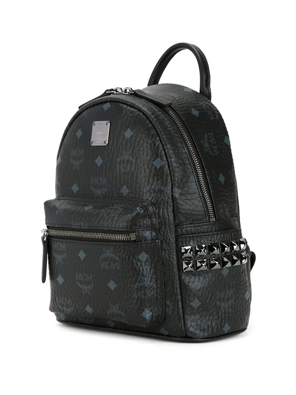 Mcm Small Stark Backpack in Black | Lyst