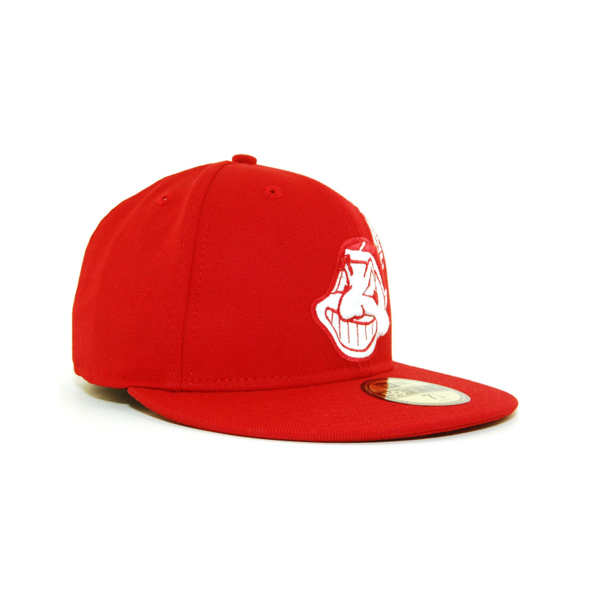 KTZ Cleveland Indians Cdub 59fifty Cap in Red for Men | Lyst