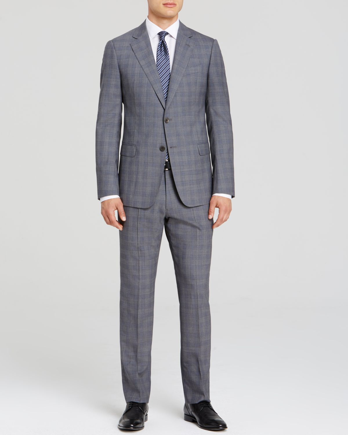 armani suit grey
