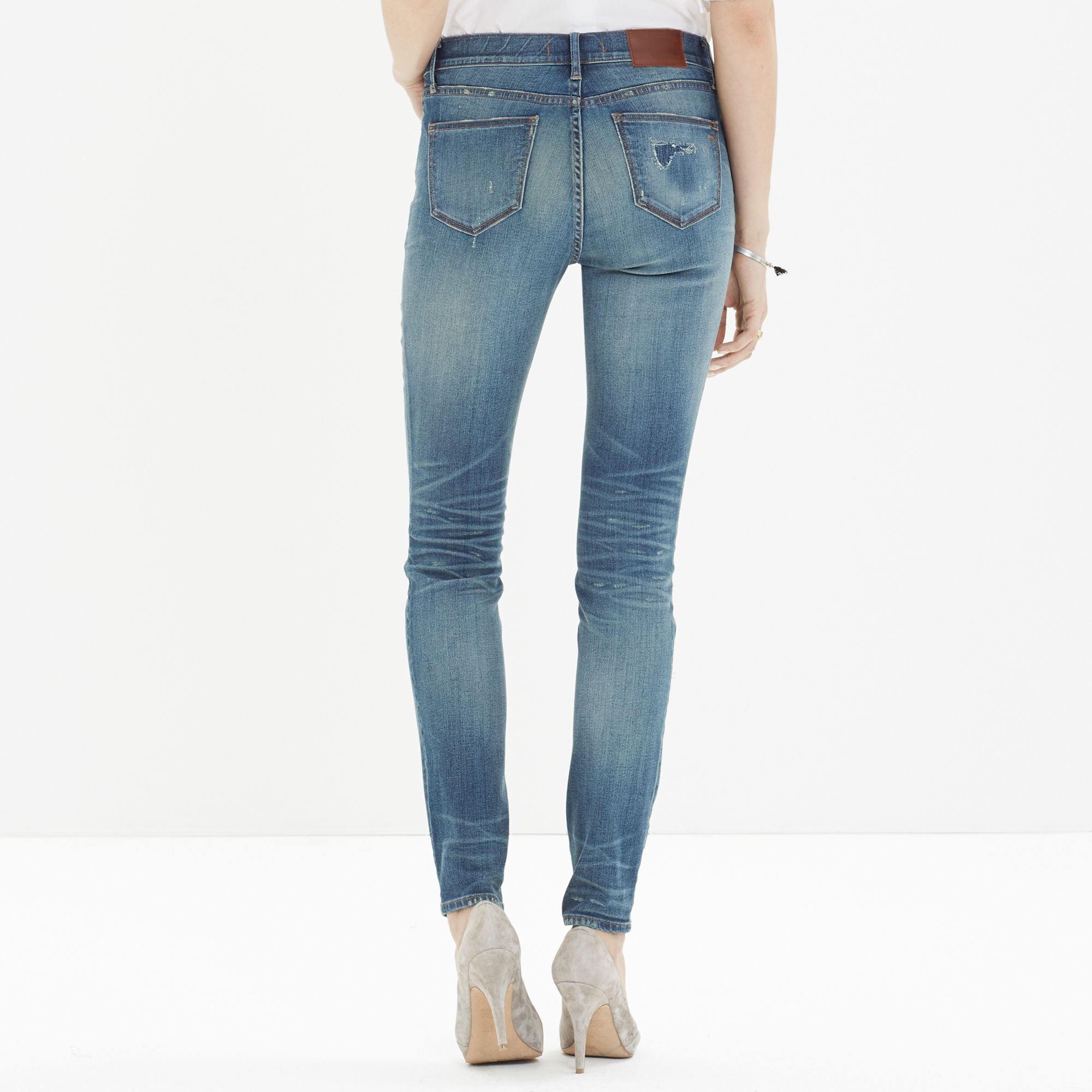 madewell rip and repair jeans