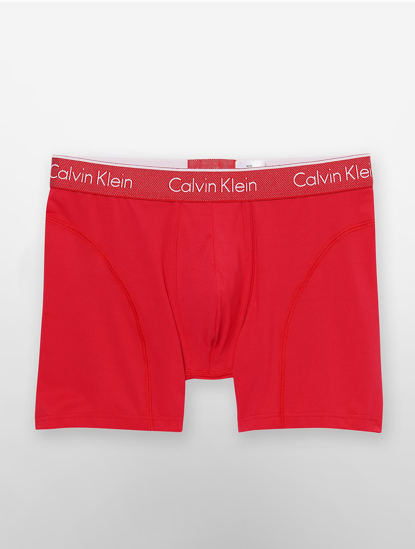 red calvin klein pants