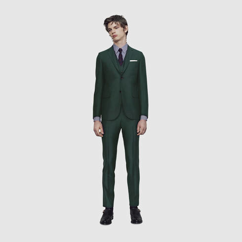 Buy Green 3 Piece Suit Online In India - Etsy India